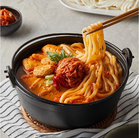 삼진어묵* 얼큰 김치우동 전골(2인)-[4월22일/수요일수령]